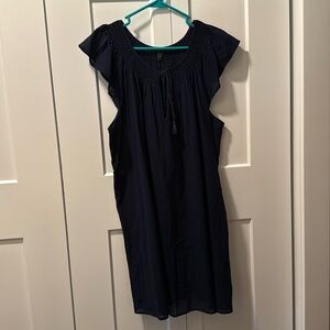 J. Crew navy blue summer dress, women’s sz M